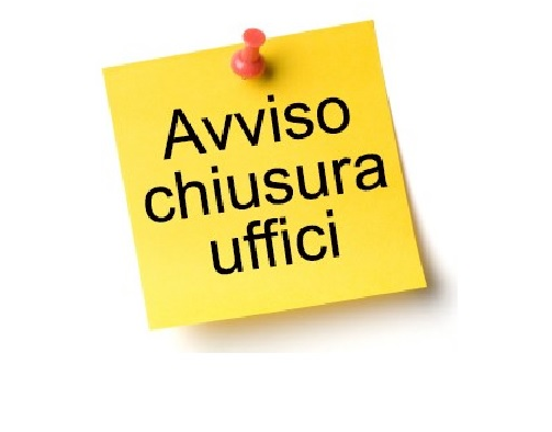 Chiusura Uffici 2 maggio