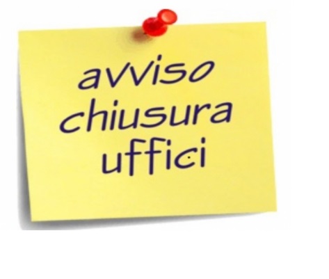 GLI UFFICI RIMARRANNO CHIUSI DAL 24 AL 27 DICEMBRE. Sinceri auguri di buon Natale e felice 2025